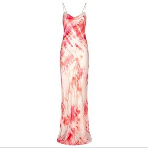 Rat & boa Ariel pink tie dye dress
